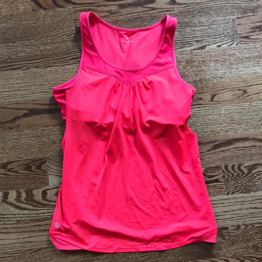 Athleta sequined Racerback tank
